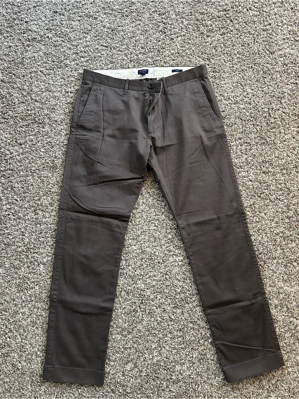 J. Crew Men's Brown Chino Pants